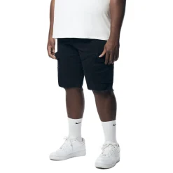 Big & Tall - Garment Washed Twill Cargo Shorts