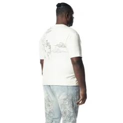 Big & Tall - Printed Tattoo Tee Shirt