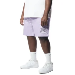 Big & Tall - Printed Twill Workwear Shorts