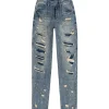 Carpenter Fashion Denim Pants