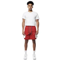Colorblock Utility Windbreaker Shorts