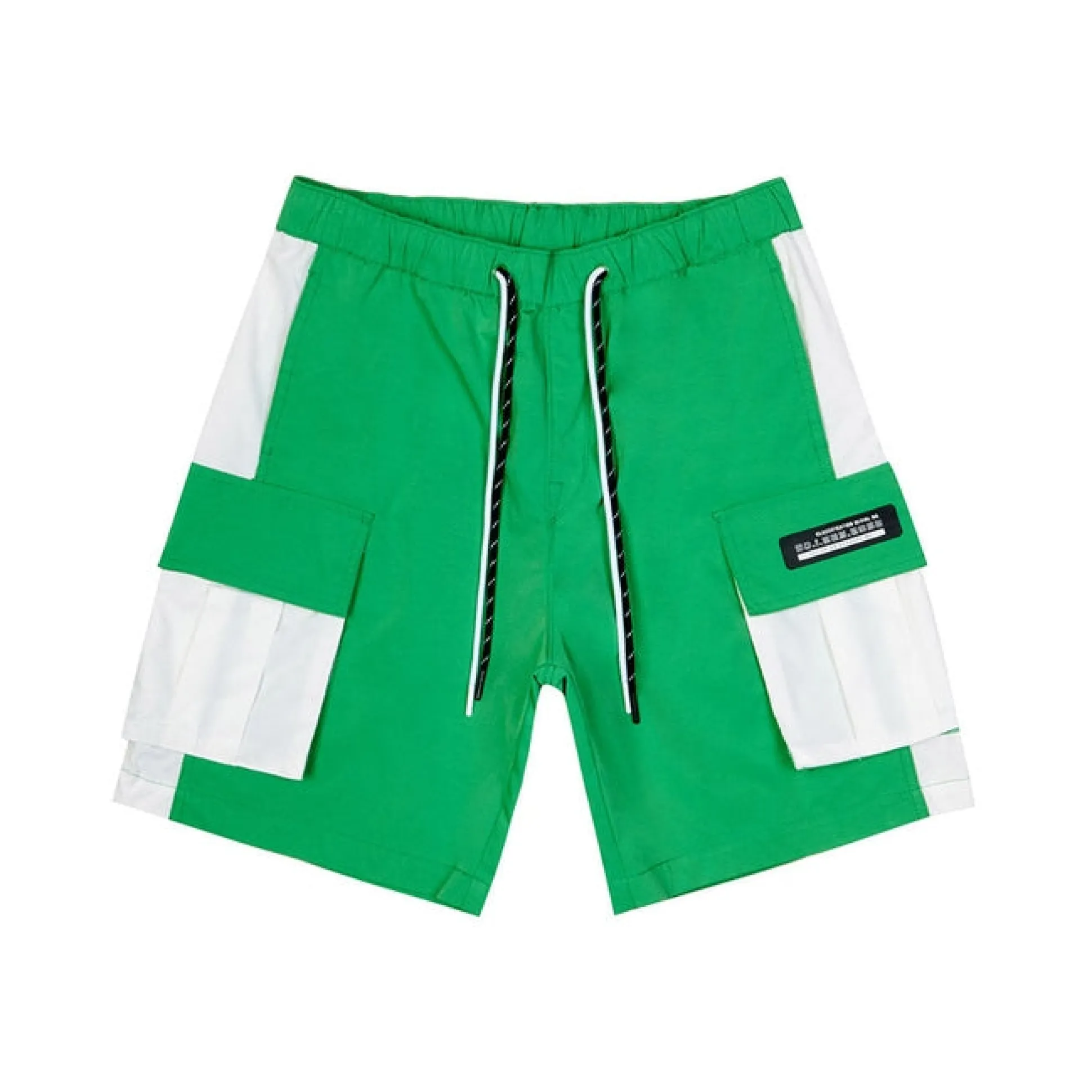Colorblock Utility Windbreaker Shorts