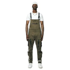 3D Pocket Utility Fashion Overalls