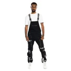 3D Pocket Utility Fashion Overalls