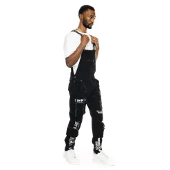 3D Pocket Utility Fashion Overalls