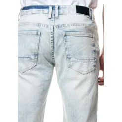 Distressed Rip & Repair Denim Shorts