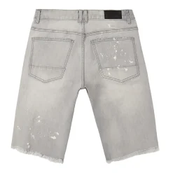 Distressed Rip & Repair Denim Shorts
