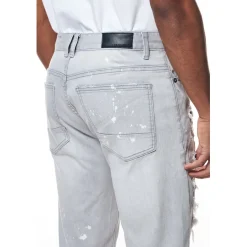 Distressed Rip & Repair Denim Shorts