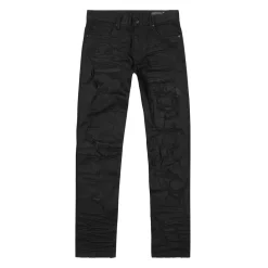 Distressed Rip & Repair Easy Slim Denim Jeans