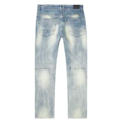 Distressed Rip & Repair Easy Slim Denim Jeans