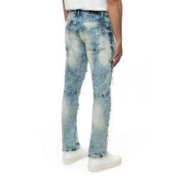 Double Layered Heavy Rip & Repair Jeans