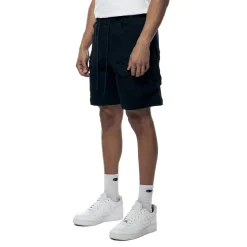 Essential Knit Twill Cargo Shorts