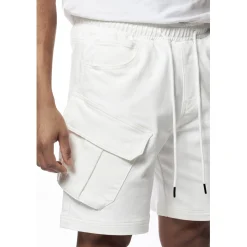 Essential Knit Twill Cargo Shorts