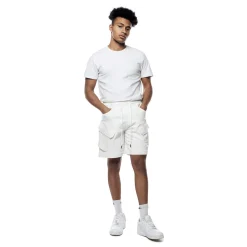 Essential Knit Twill Cargo Shorts