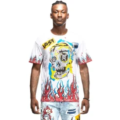 Flame & Skull Tee