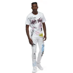Graffiti Twill Pants