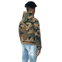 Graphic Pullover Fleece Hoodie
