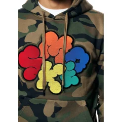 Graphic Pullover Fleece Hoodie