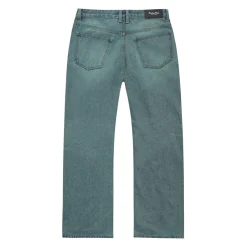 Green Tinted Denim Pants