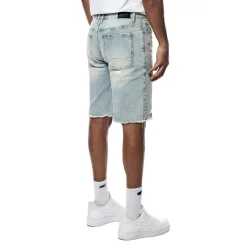 Gun Shot & Grinding Effects Jean Shorts