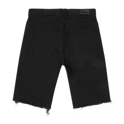 Gun Shot & Grinding Effects Jean Shorts