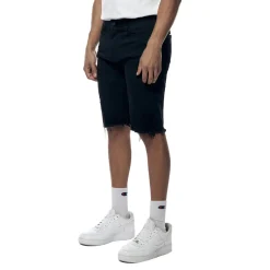 Gun Shot & Grinding Effects Jean Shorts