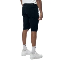 Gun Shot & Grinding Effects Jean Shorts