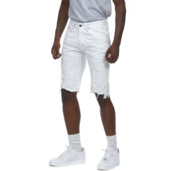Heavy Rip & Repair Denim Shorts