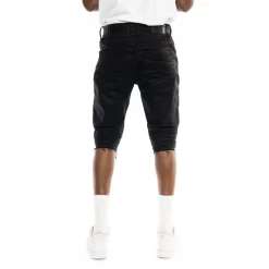 Heavy Rip & Repair Denim Shorts