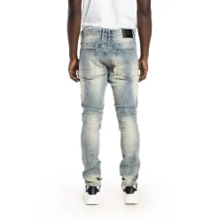 Heavy Rip & Repair Fashion Jeans