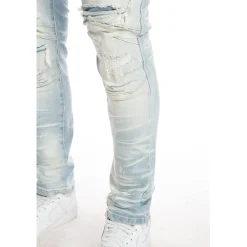 Heavy Rip & Repair Fashion Jeans