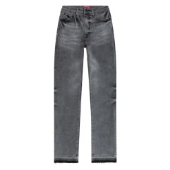 High-Rise Basic Denim Pants