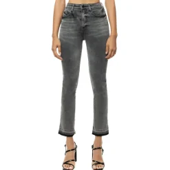 High-Rise Basic Denim Pants