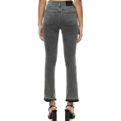 High-Rise Basic Denim Pants