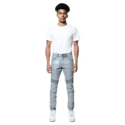 Iridescent Moto Jeans