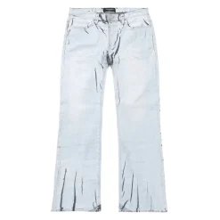 Matt Foil Denim Pants