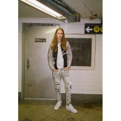 Mixed Media Fashion Jeans