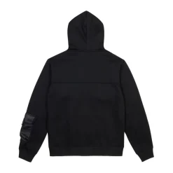 Mixed Media Utility Fleece Hoodie