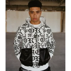 Monogram Fashion Hoodie