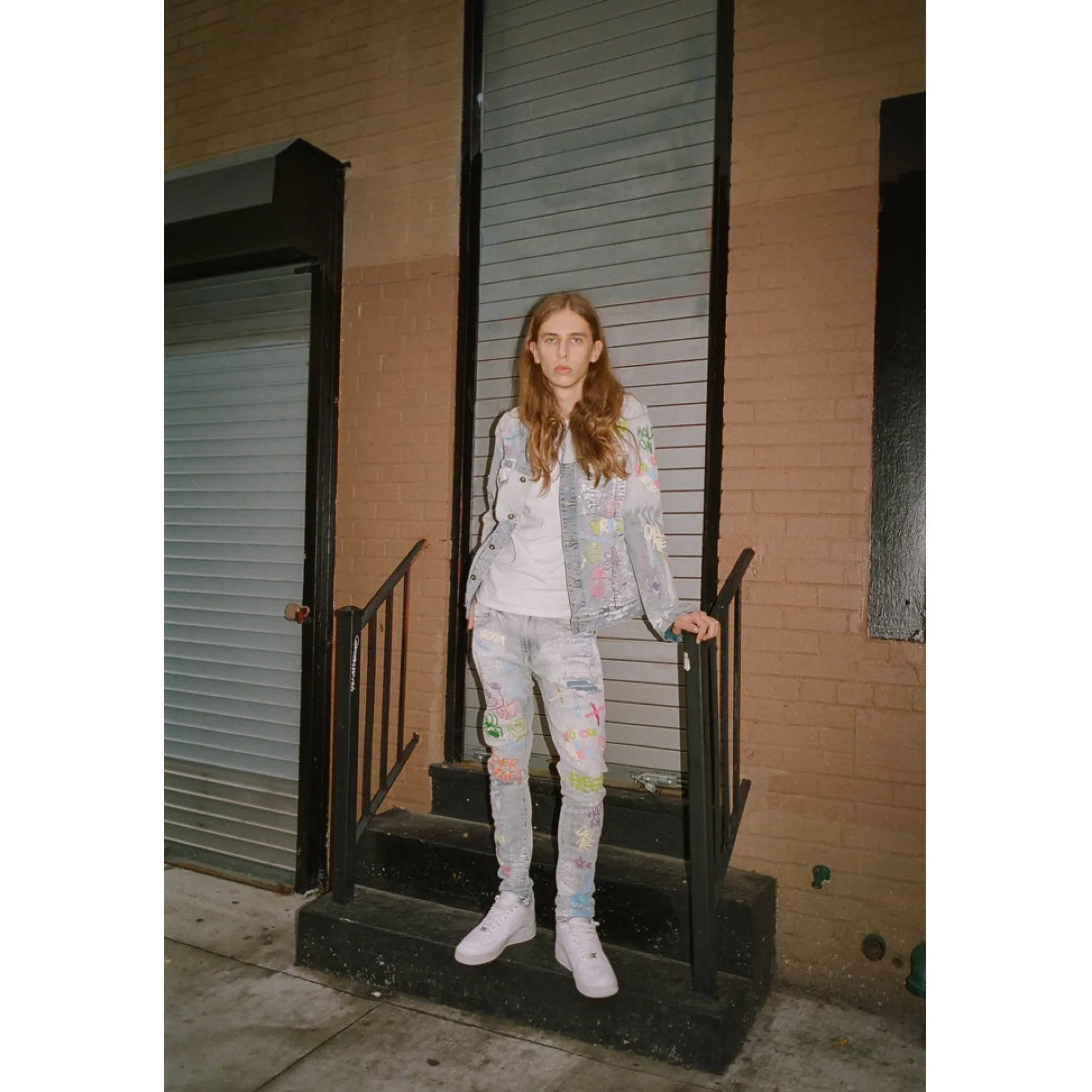 Multi Color Fashion Jeans