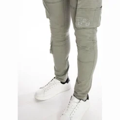 Multipocket Cargo Twill Pants