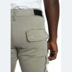Multipocket Cargo Twill Pants