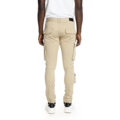 Multipocket Cargo Twill Pants
