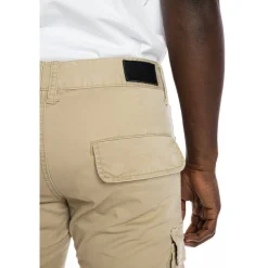 Multipocket Cargo Twill Pants