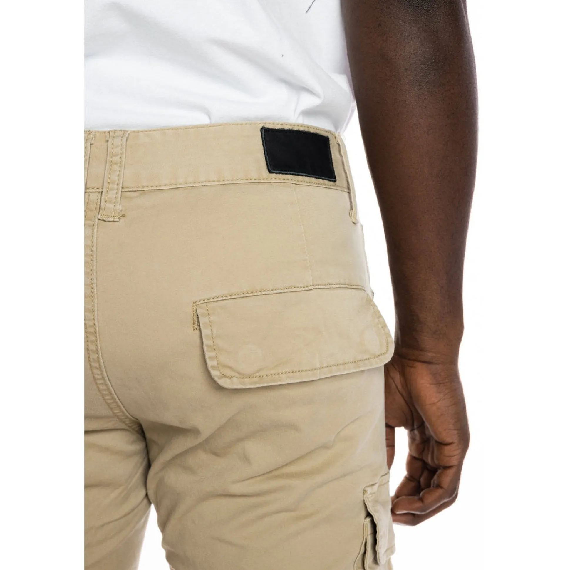 Multipocket Cargo Twill Pants