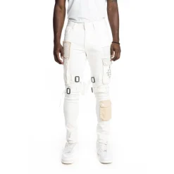 Multipocket Twill Fashion Utility Pants