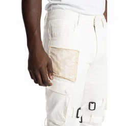 Multipocket Twill Fashion Utility Pants