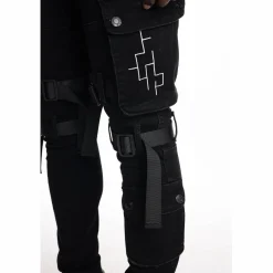 Multipocket Twill Fashion Utility Pants
