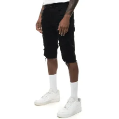 Natural Washing Rip And Repair Short