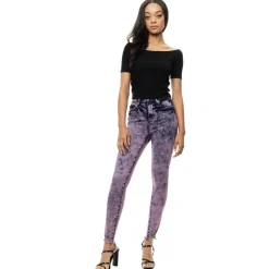 Over Dyed Fashion Denim Pants